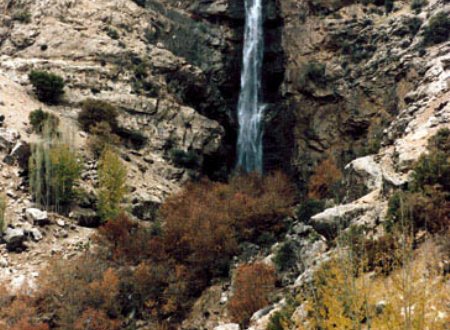 GanjBenar Waterfall