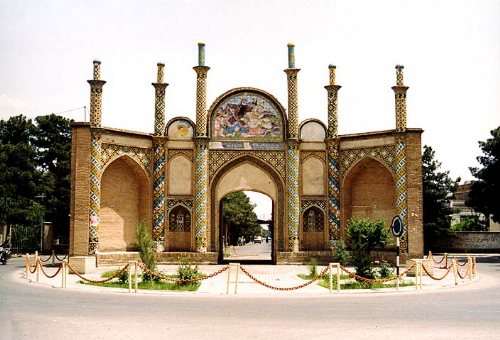 Arg Gate (Darvazeh Arg) in Semnan