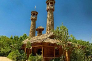 Wooden Mosque - Nishapur