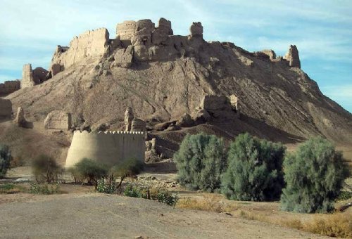Bampour Village (Bampoor Castle) in IranShahr