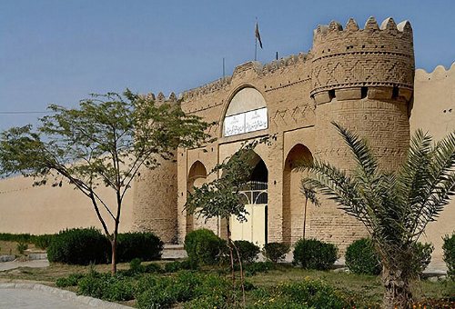 Naseri Historical Castle in IranShahr