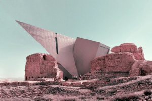 Retrofuturism brings contemporary architecture to ancient Iran