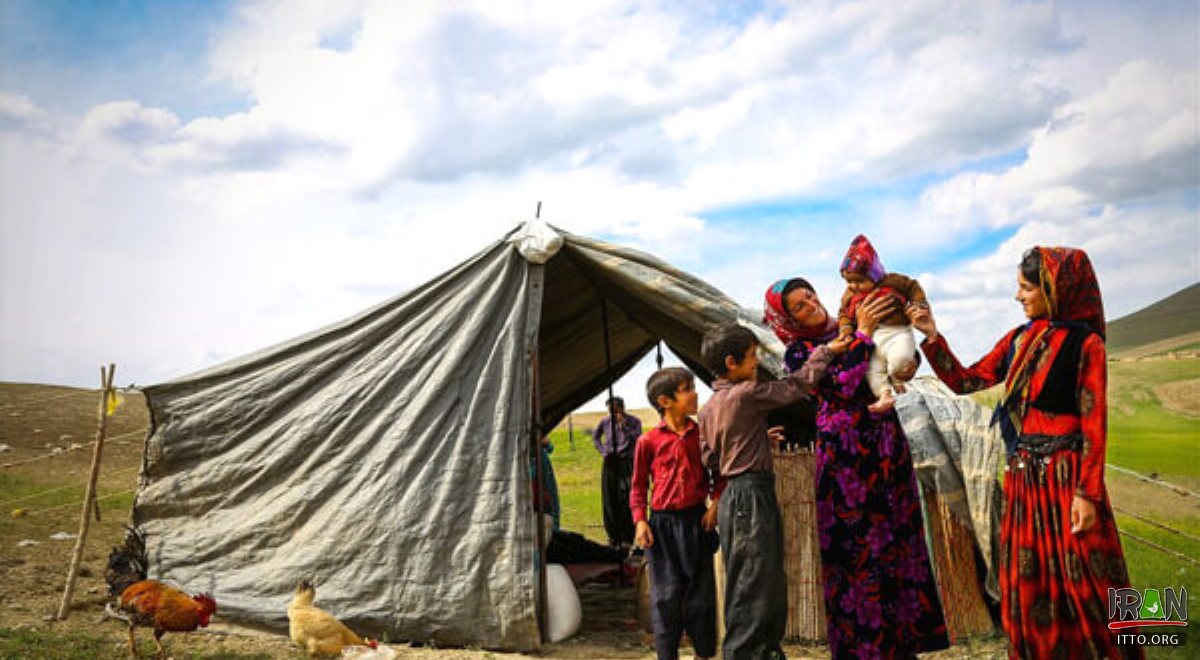 Nomads in Hamedan Province - Bahar