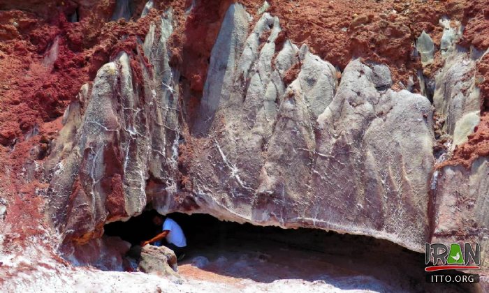 Salt Goddess Cave & Mountain - Hormoz Island - Persian Gulf