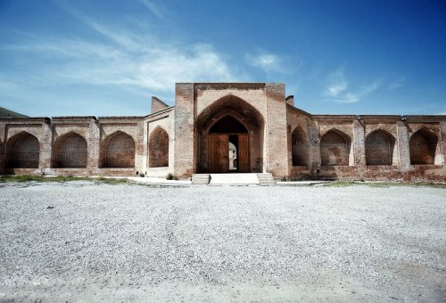 Farasfaj Shah Abbasi Caravansary in Tuyserkan