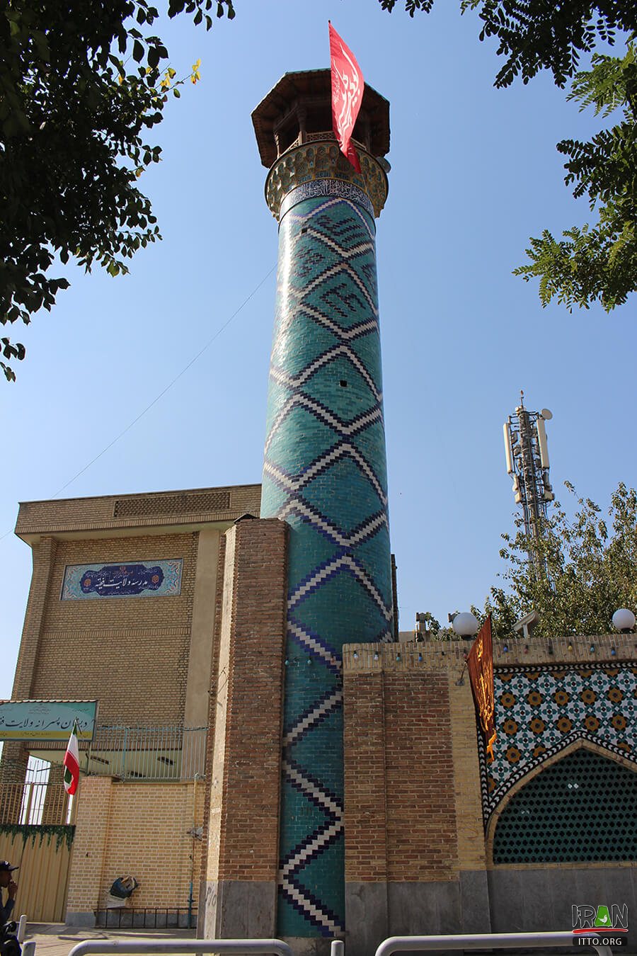 Pamanar, Oudlajan District, Odlajan historic neighborhood,پامنار,pamanar,tile,kaashi,کاشی,عودلاجان‎,تهران