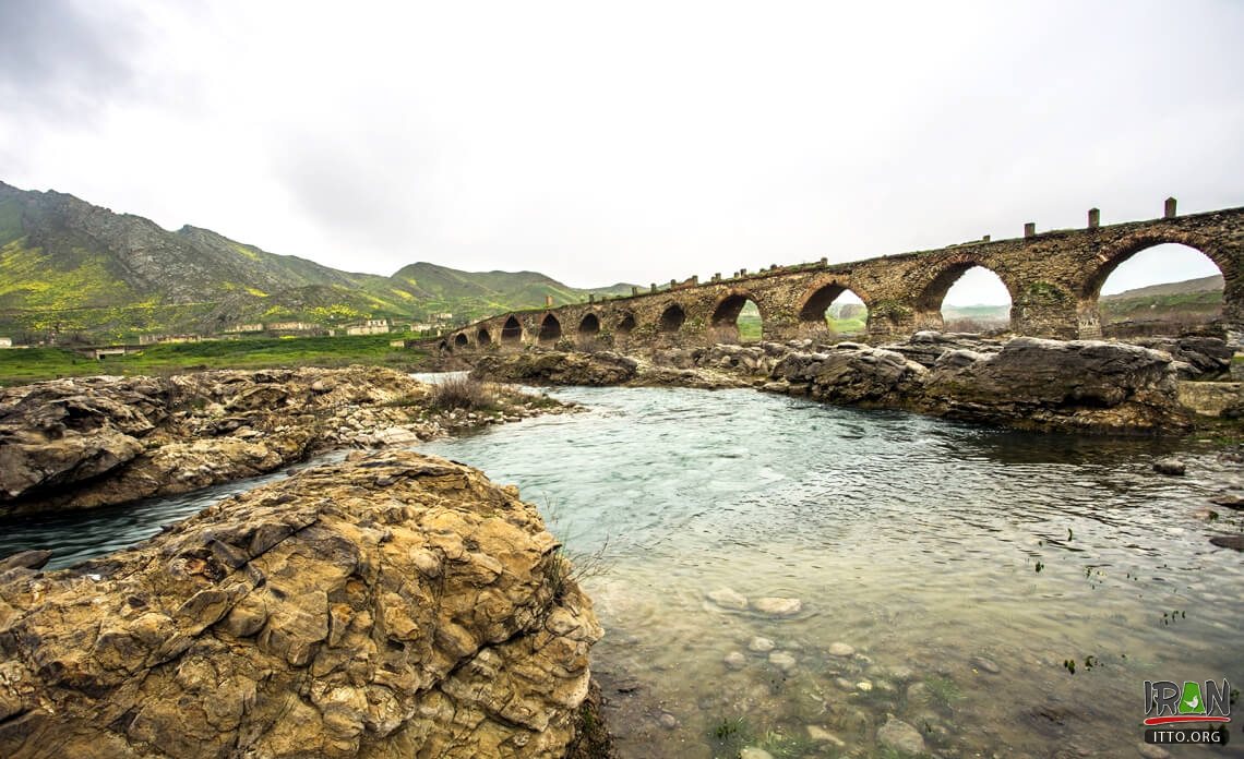 Pol-e Khoda Afarin,Khodaafarin Bridges,پل خدا آفرین,رود ارس,رودخانه ارس,آذربایجان,azarbaijan,azerbaijan