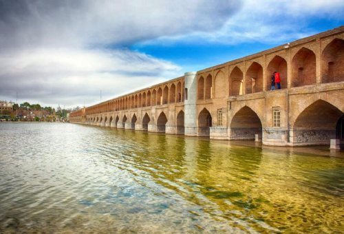 Sio Seh Pol Bridge in Isfahan