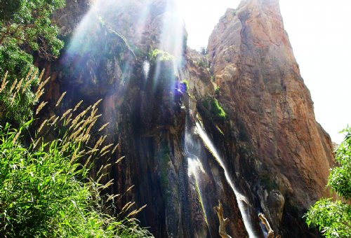 Margoon Waterfall in Ardekan (Sepidan)