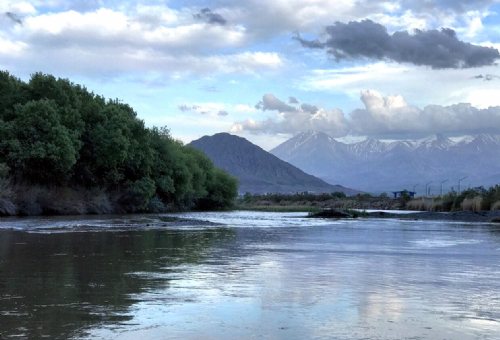 Aras River in Jolfa
