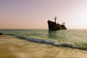 The Greek Ship - Kish Island