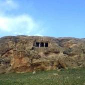 The rock tomb of Faghregah near Mahabad