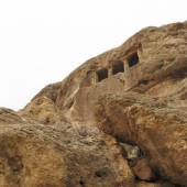 The rock tomb of Fakhrigah near Mahabad