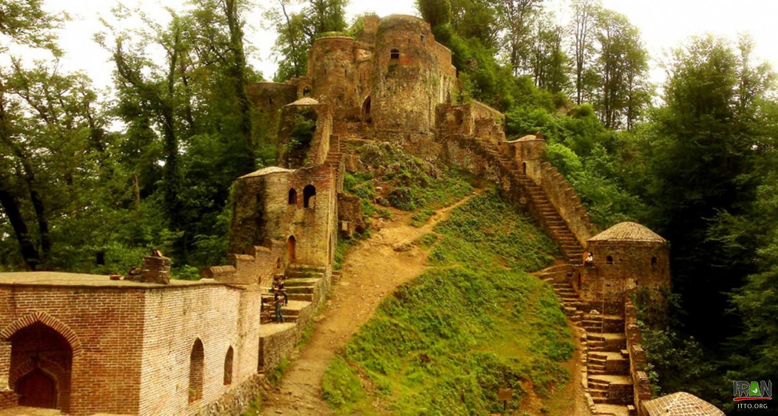 Rudkhan Castle (Ghaleh Roodkhan) Photo Gallery - Iran Travel and Tourism