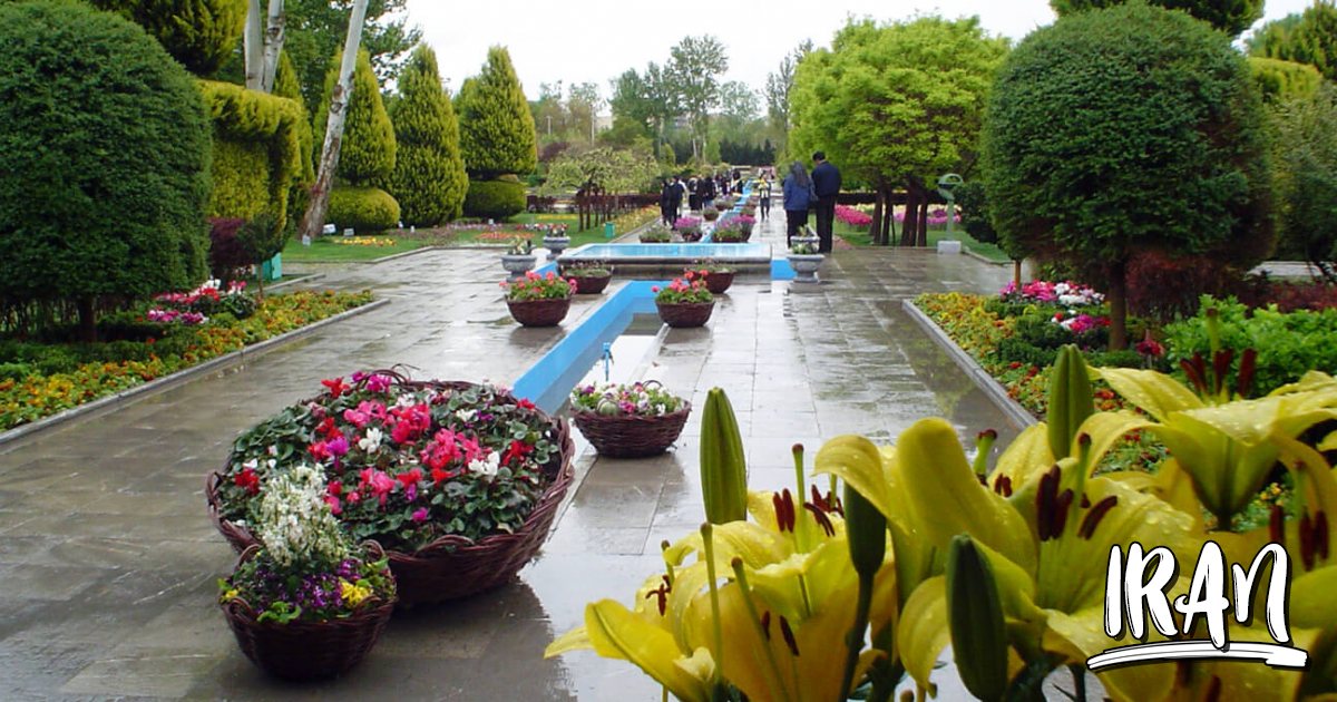 Isfahan flower garden