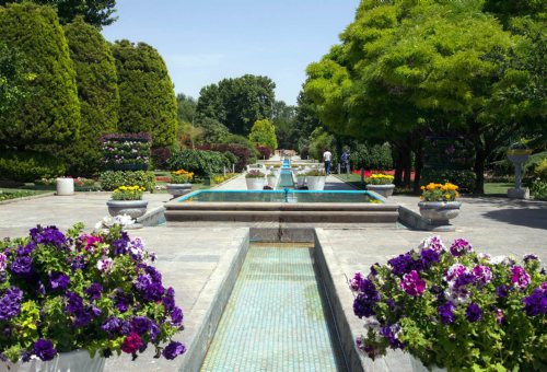Isfahan Flower Garden in Isfahan