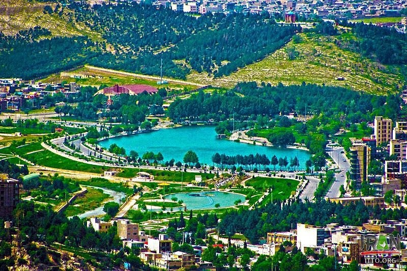 The wonderful Keeyow Lake is located in the northwest of Khorramabad, in Lorestan province. It is the only natural urban lake in Iran Keeyou means dark blue.