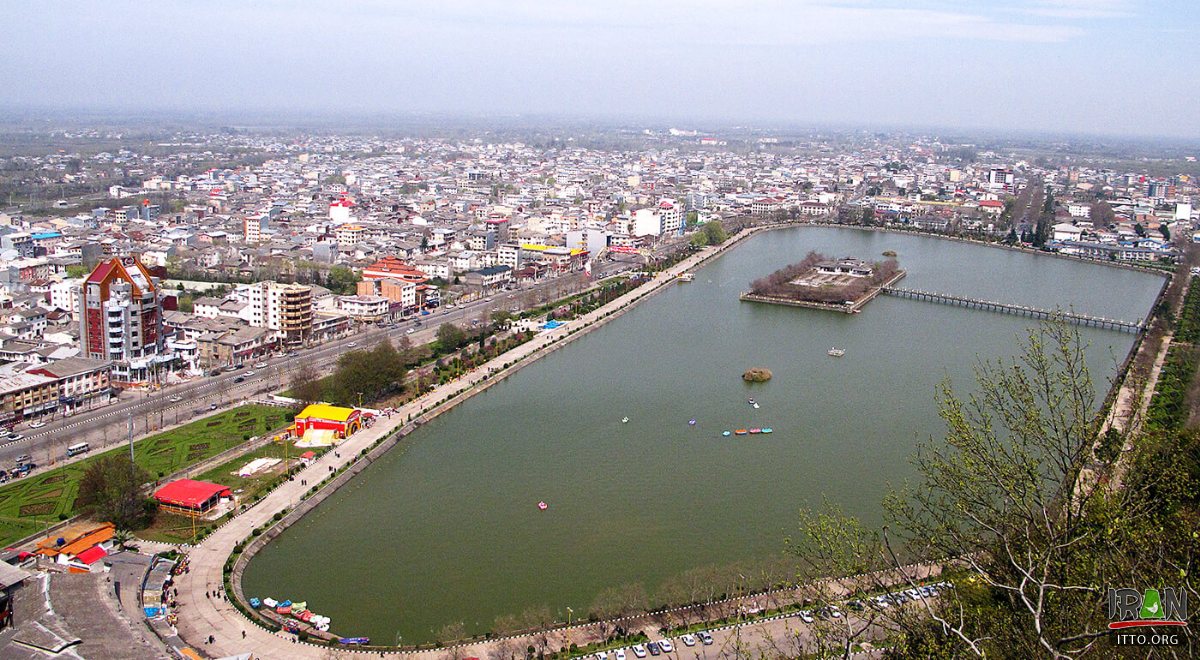 Lahijan artificial lake - Gilan Province