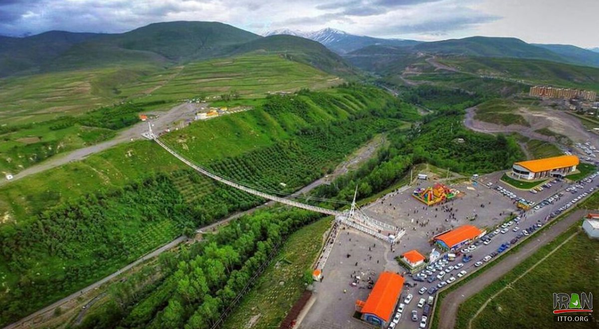 Meshkin Shahr suspension bridge - Ardebil Province