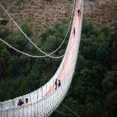 Meshkin Shahr suspension bridge - Ardebil Province