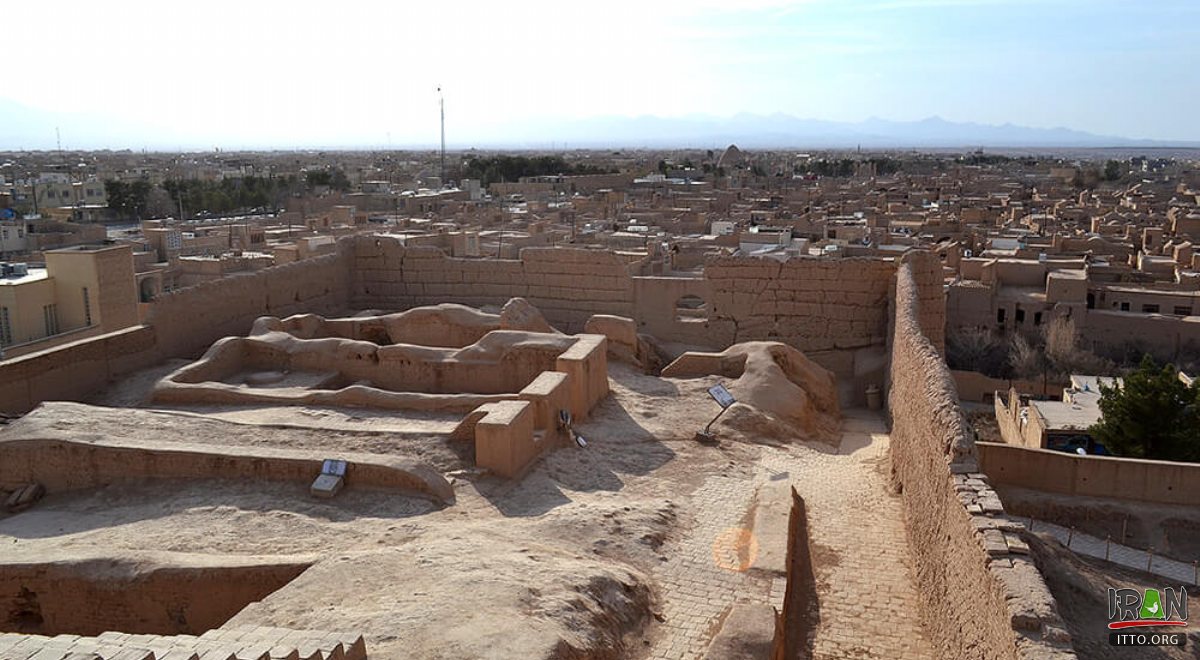 Top Floor of Narin Castle - Maybod