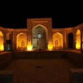 Night view of Sarayan Caravanserai - South Khorasan