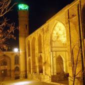 Night view of Saheb-ol Amr Mosque - Tabriz