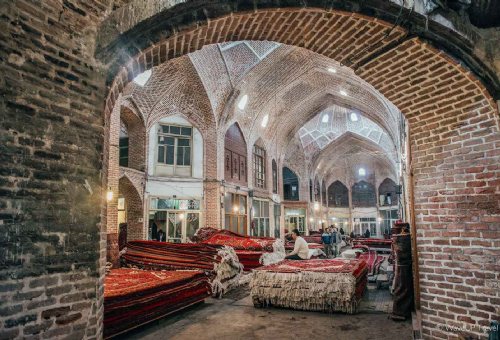 Tabriz Grand Bazaar in Tabriz