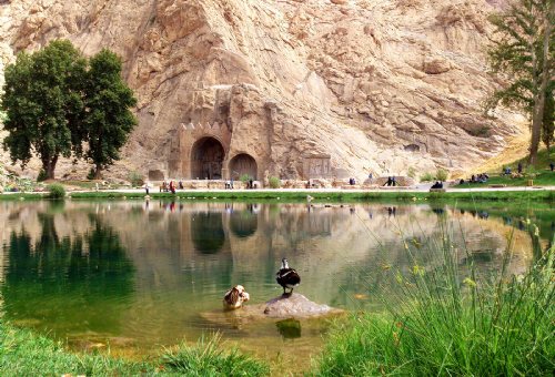 Taq-e Bostan Rock Reliefs in Kermanshah