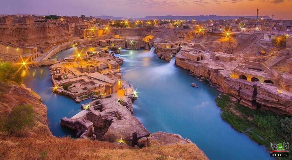 Shushtar Historical Hydraulic System in Shushtar City